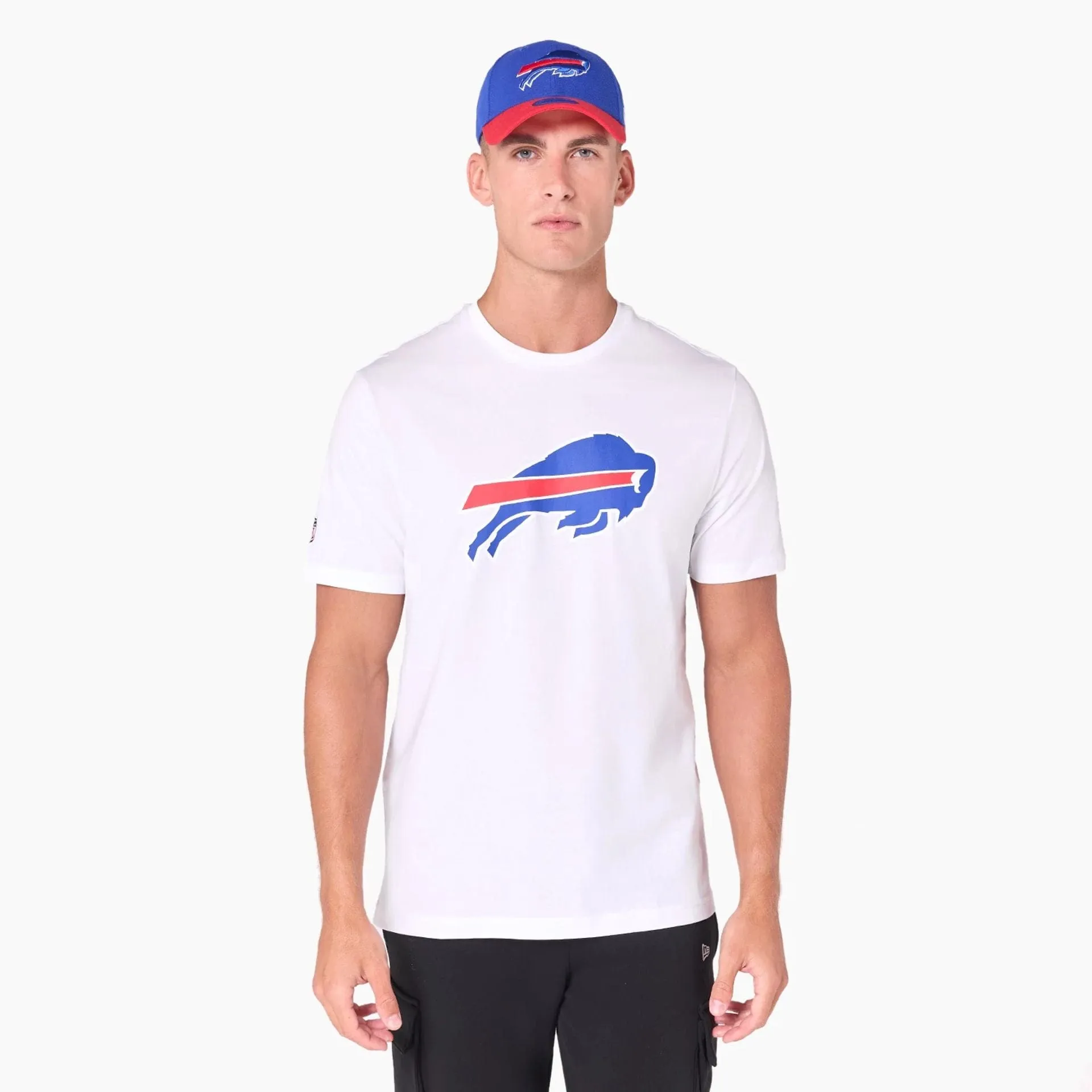 Buffalo Bills NFL White T-Shirt Tear Resistant Breathable Look