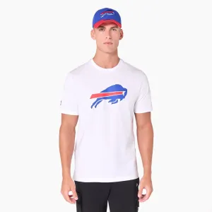 Buffalo Bills NFL White T-Shirt Tear Resistant Breathable Look