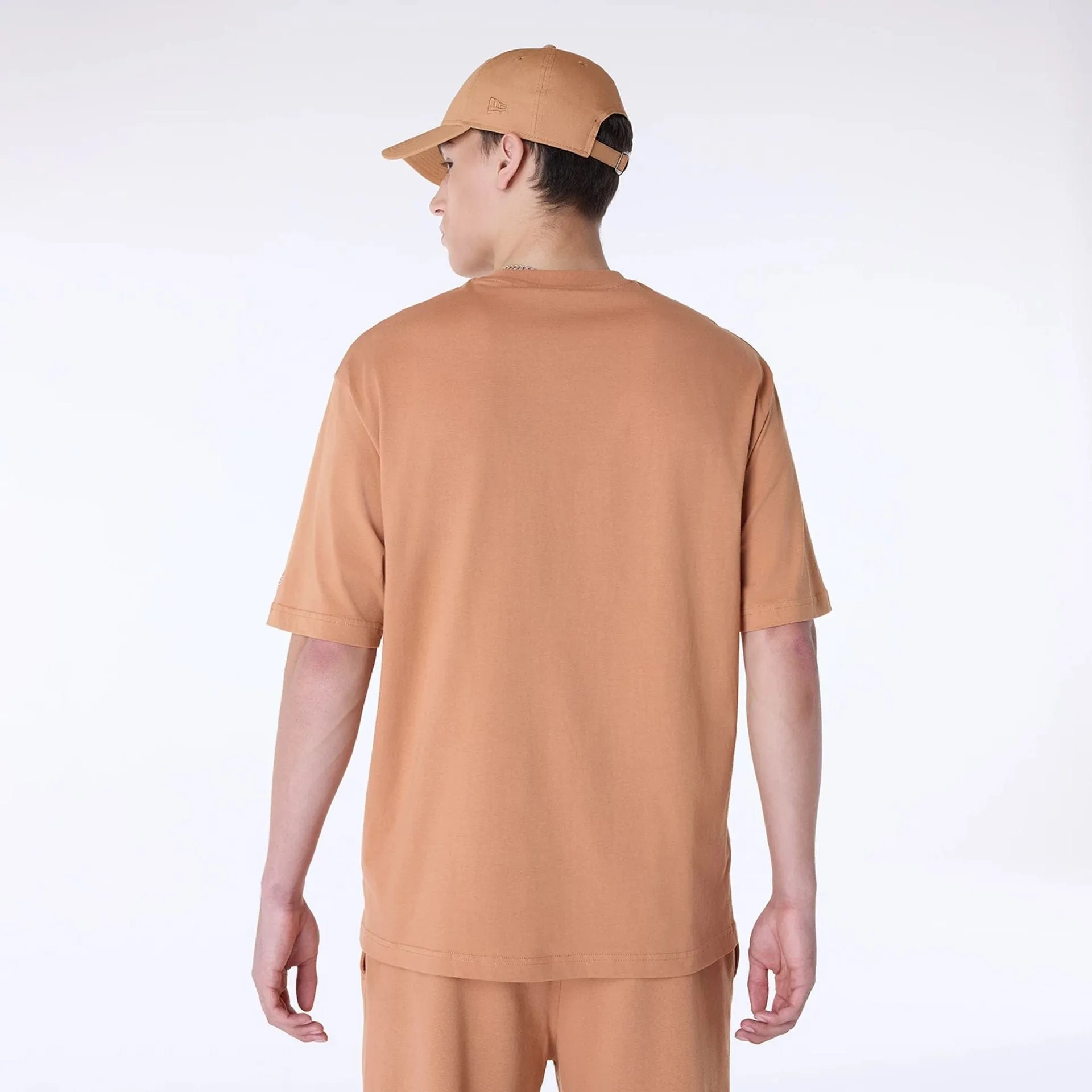 Sport Performance Fit LA Dodgers MLB League Essential Dark Beige Oversized T-Shirt