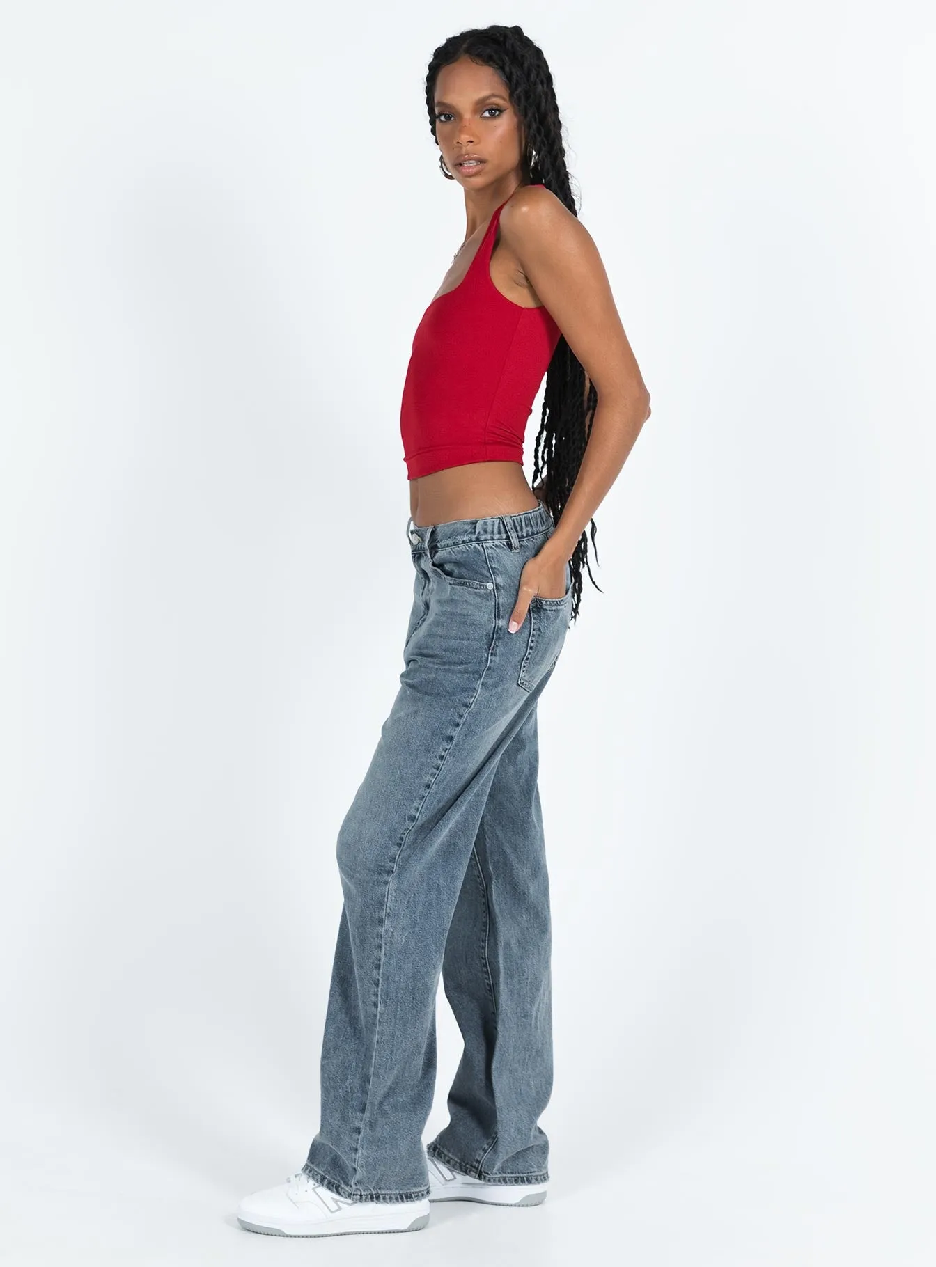 Hoban Jeans Mid Wash Denim Moisture Wicking Technology