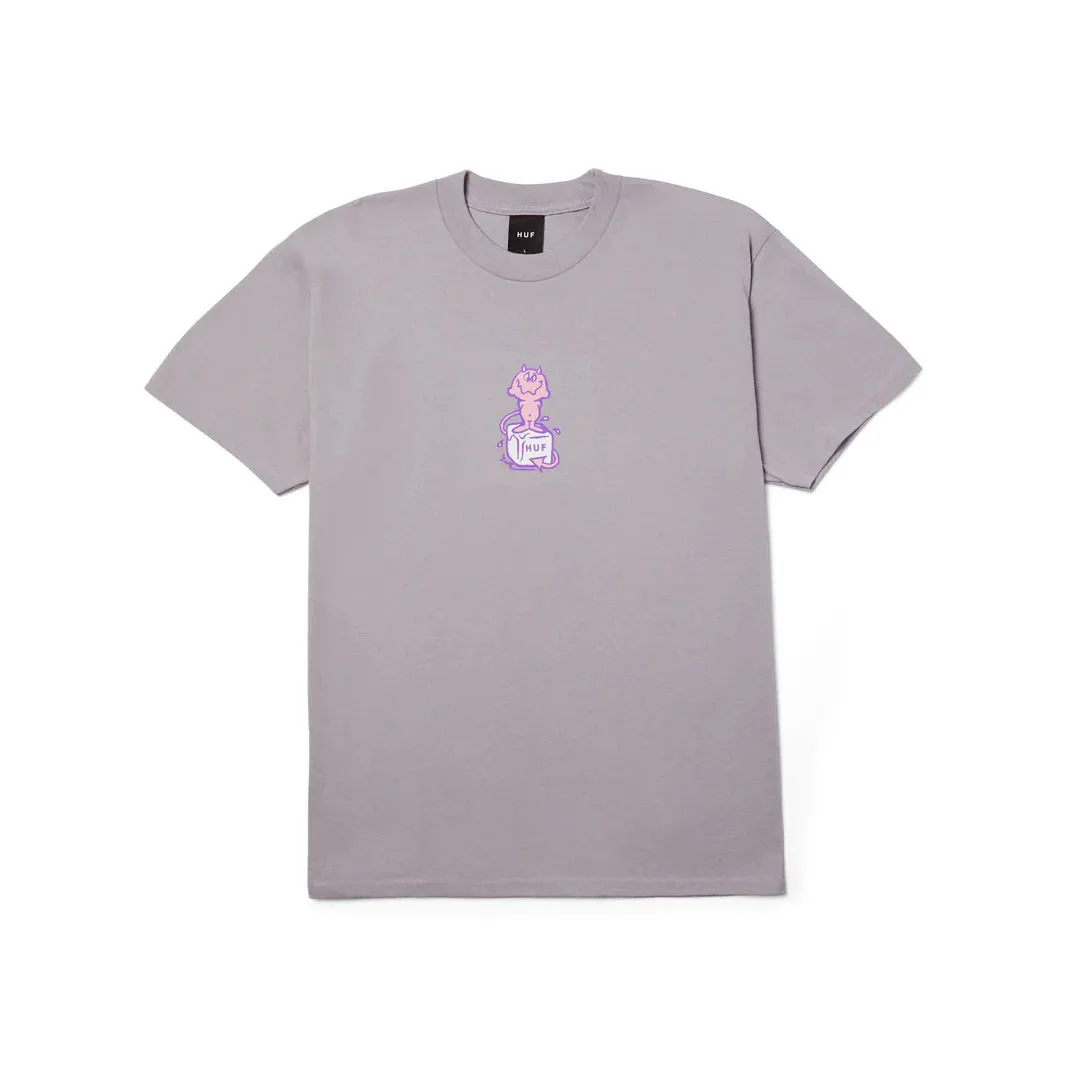 HUF MELT S/S TEE (DUST PURPLE) Easy Outfit QuickRelease Fasteners