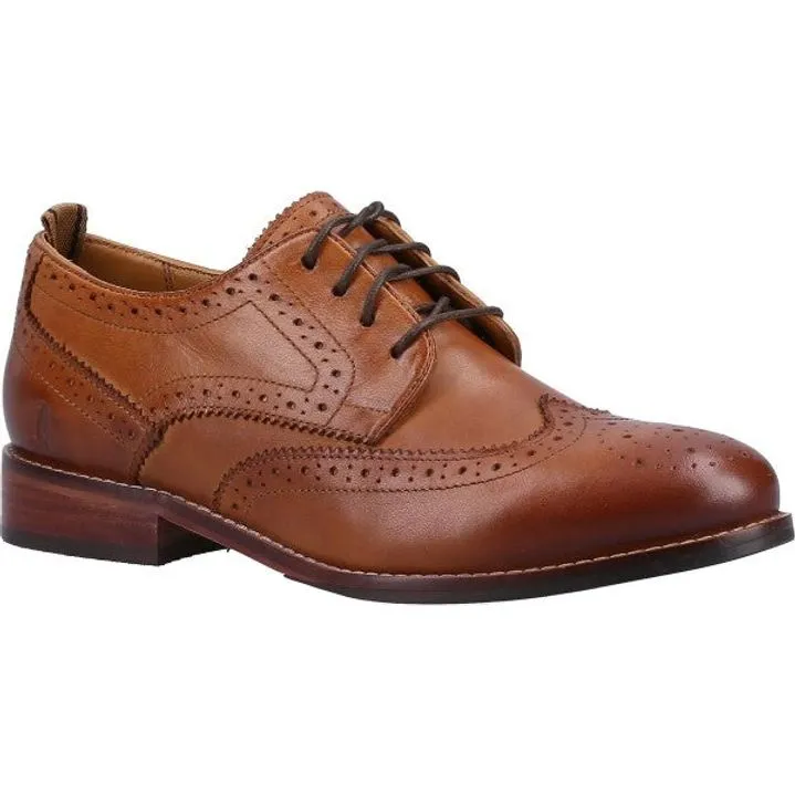 Hush Puppies Womens Shoe Natalia Brogue Tan Route Step