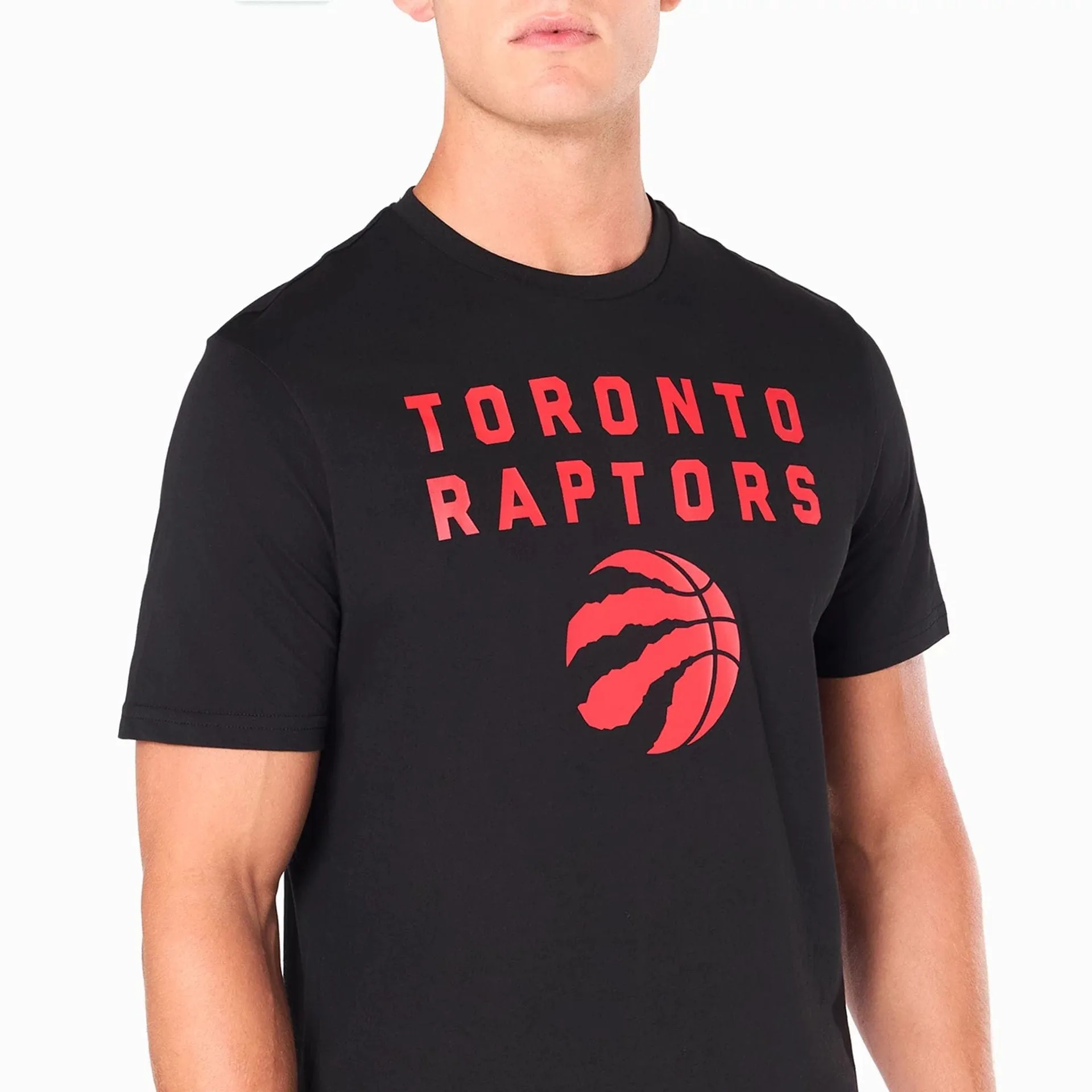 Relaxed Movement No Shrink Technology Toronto Raptors NBA Black T-Shirt