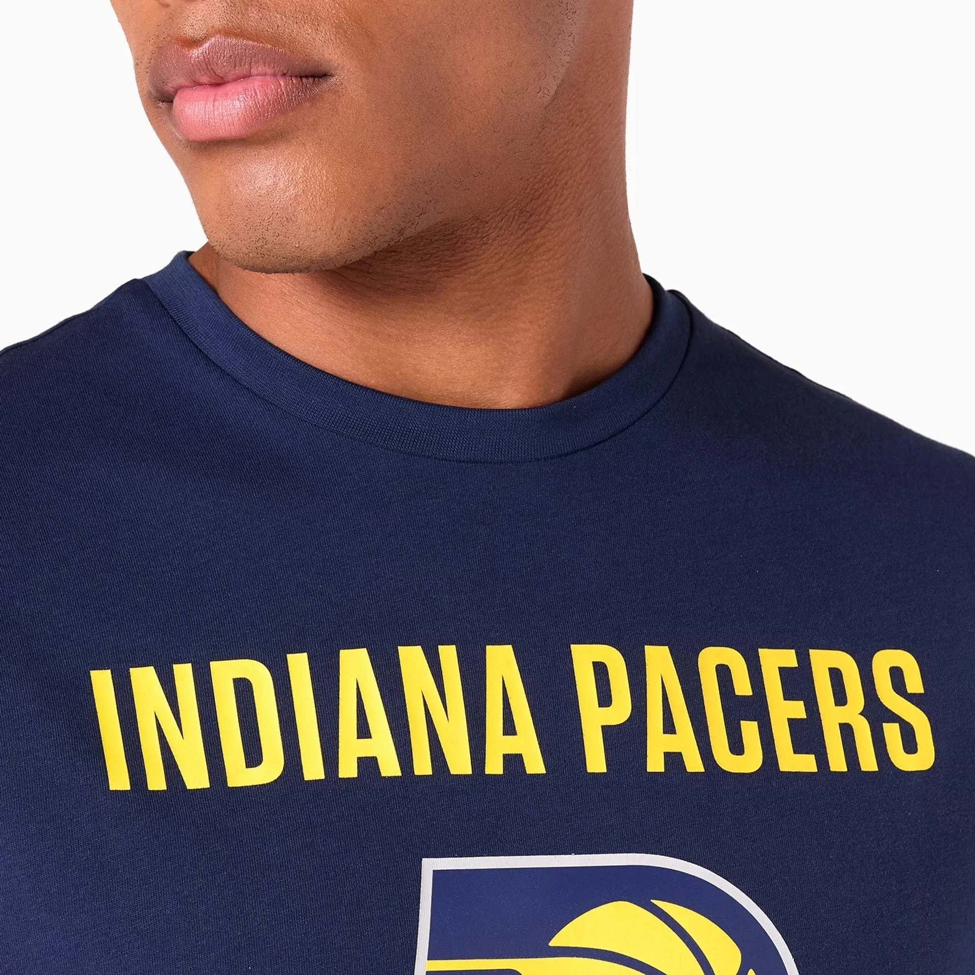 Indiana Pacers NBA Navy T-Shirt Casual Layer Look Everyday Essential