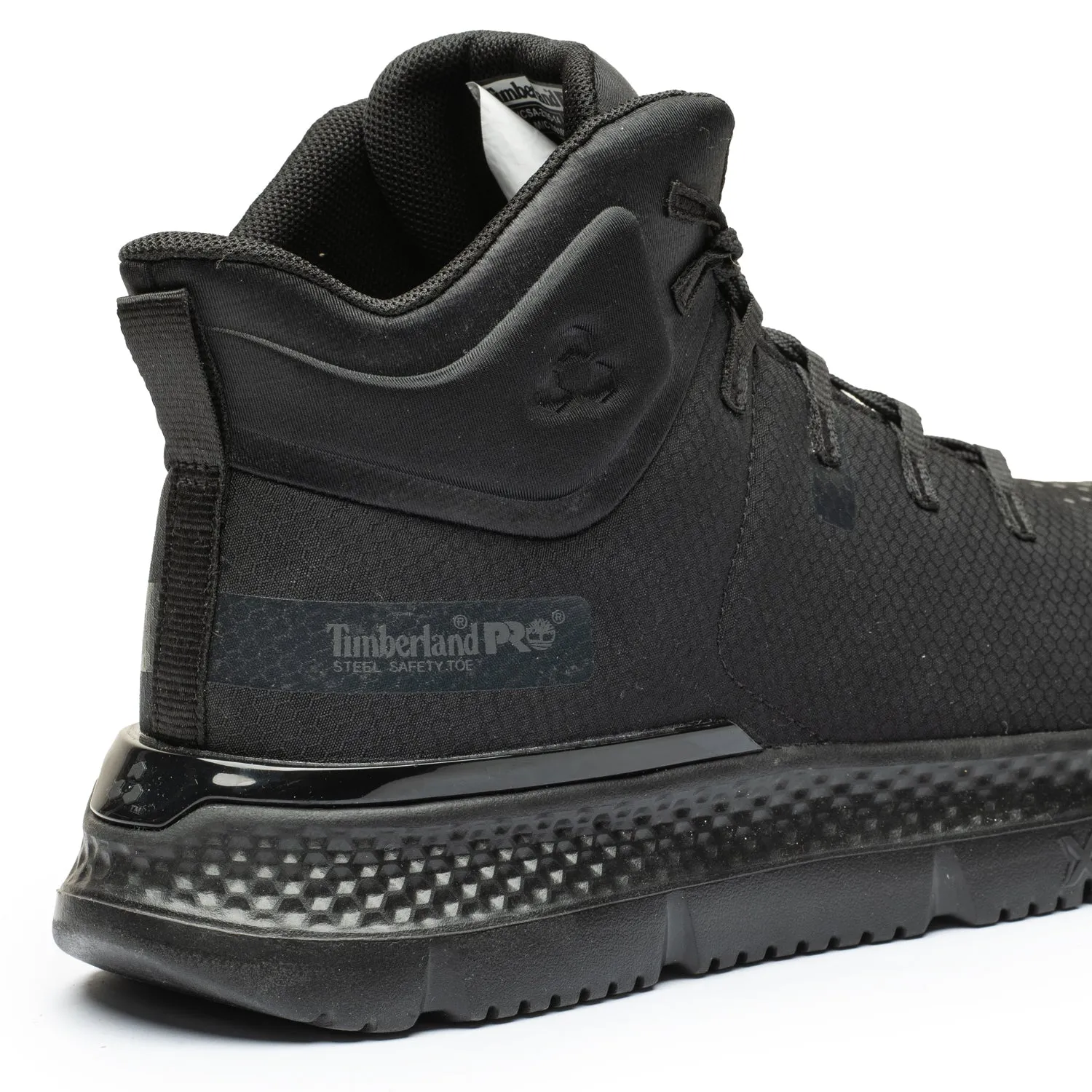 Padded Comfort Standing Workers Intercept Mid Men's Steel Toe Safety Shoes A67SF