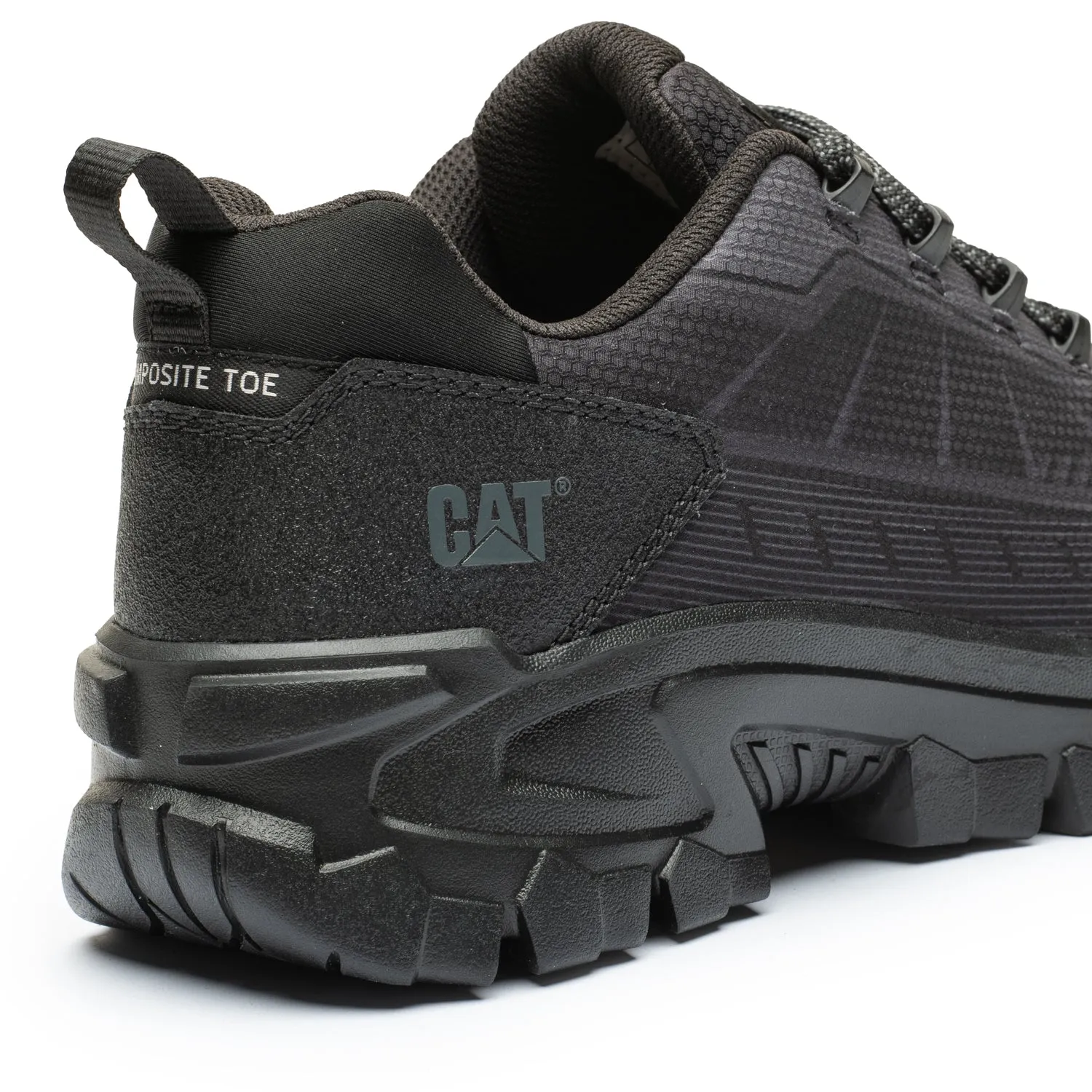 Invader Sport Men's Composite Toe Safety Shoes 726286 Friction Free Inner Seams Elastic Sling