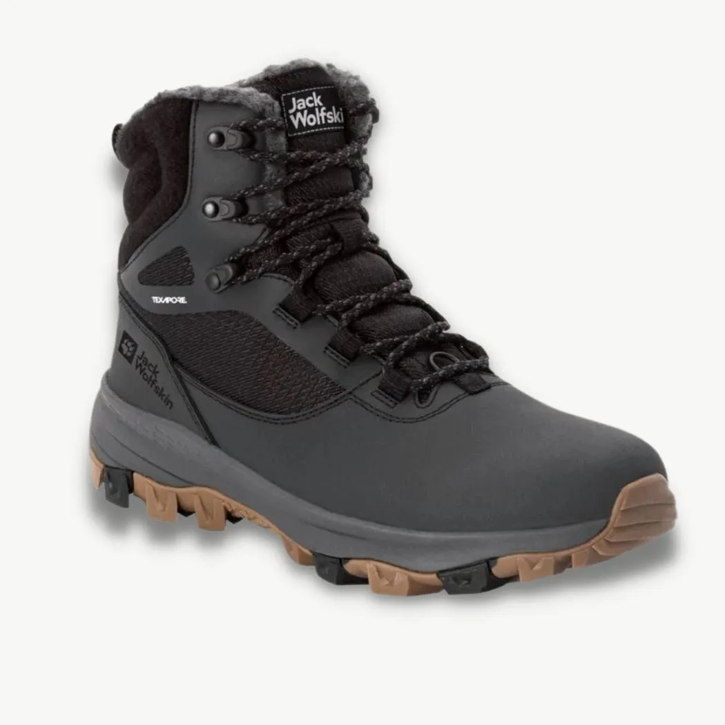 jack wolfskin Everquest Texapore High Men's Boots quiet - operation - noiselessness shoes Dynamic Lace System