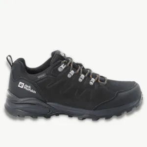 jack wolfskin Refugio Texapore Low Men's Waterproof Hiking Shoes flat - terrain running