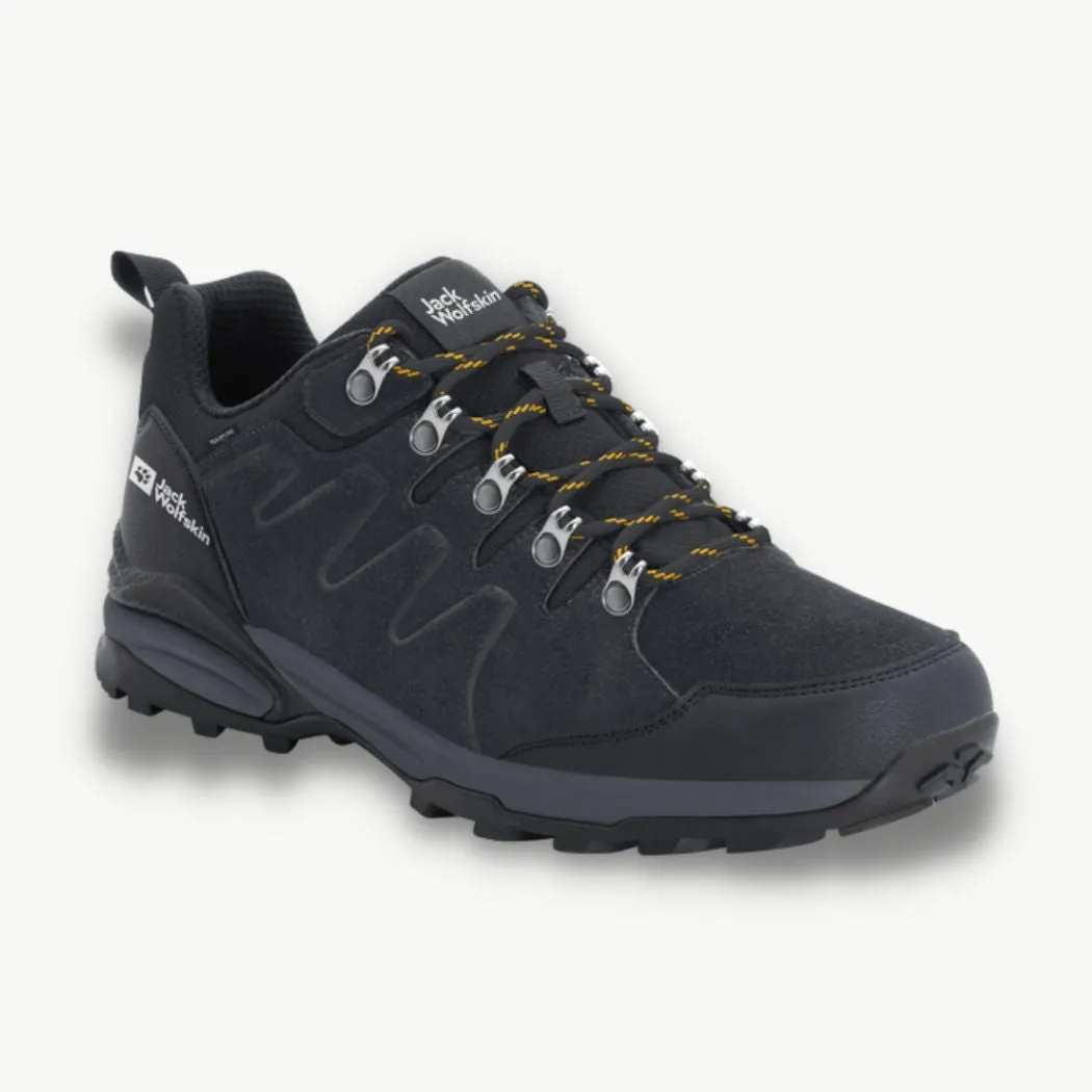 jack wolfskin Refugio Texapore Low Men's Waterproof Hiking Shoes jogging shoe equivalent