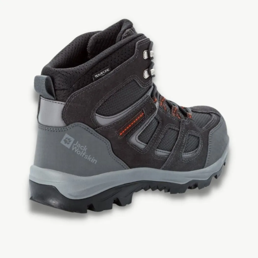 Compression Molded Sole jack wolfskin Vojo 3 Texapore Mid Men's Waterproof Hiking Shoes