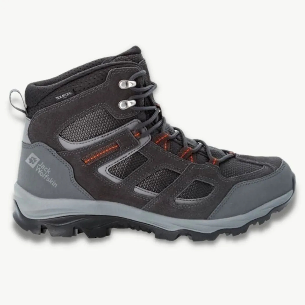 jack wolfskin Vojo 3 Texapore Mid Men's Waterproof Hiking Shoes full - marathon shoes