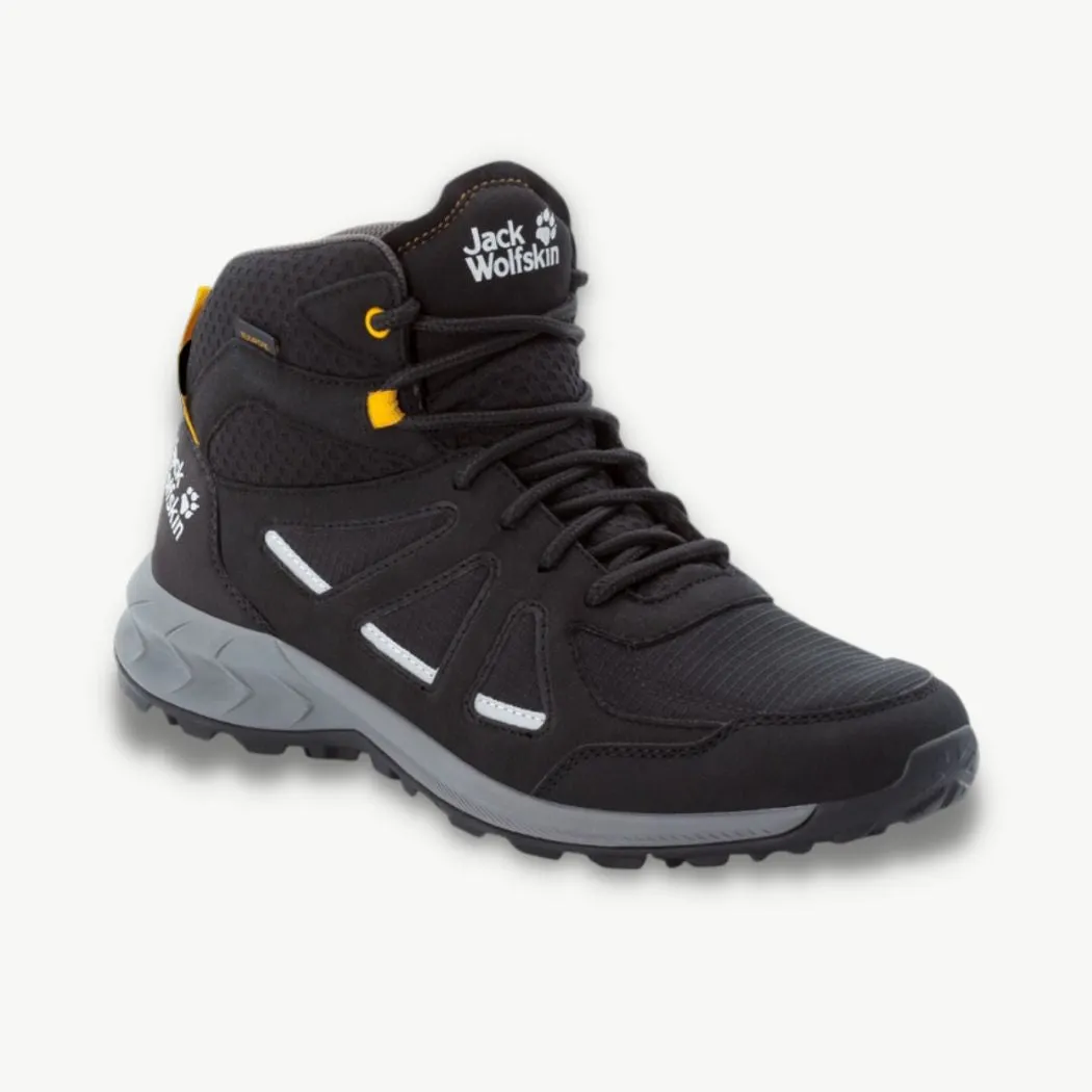 jack wolfskin Woodland 2 Texapore Mid Men's Hiking Shoes Multi Directional Grip durable shoe properties