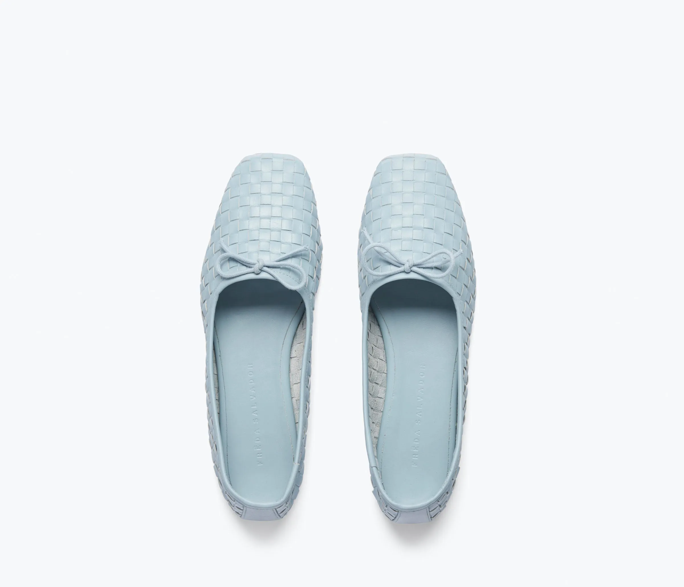 JADA SQUARE TOE BALLET FLAT Snow Path