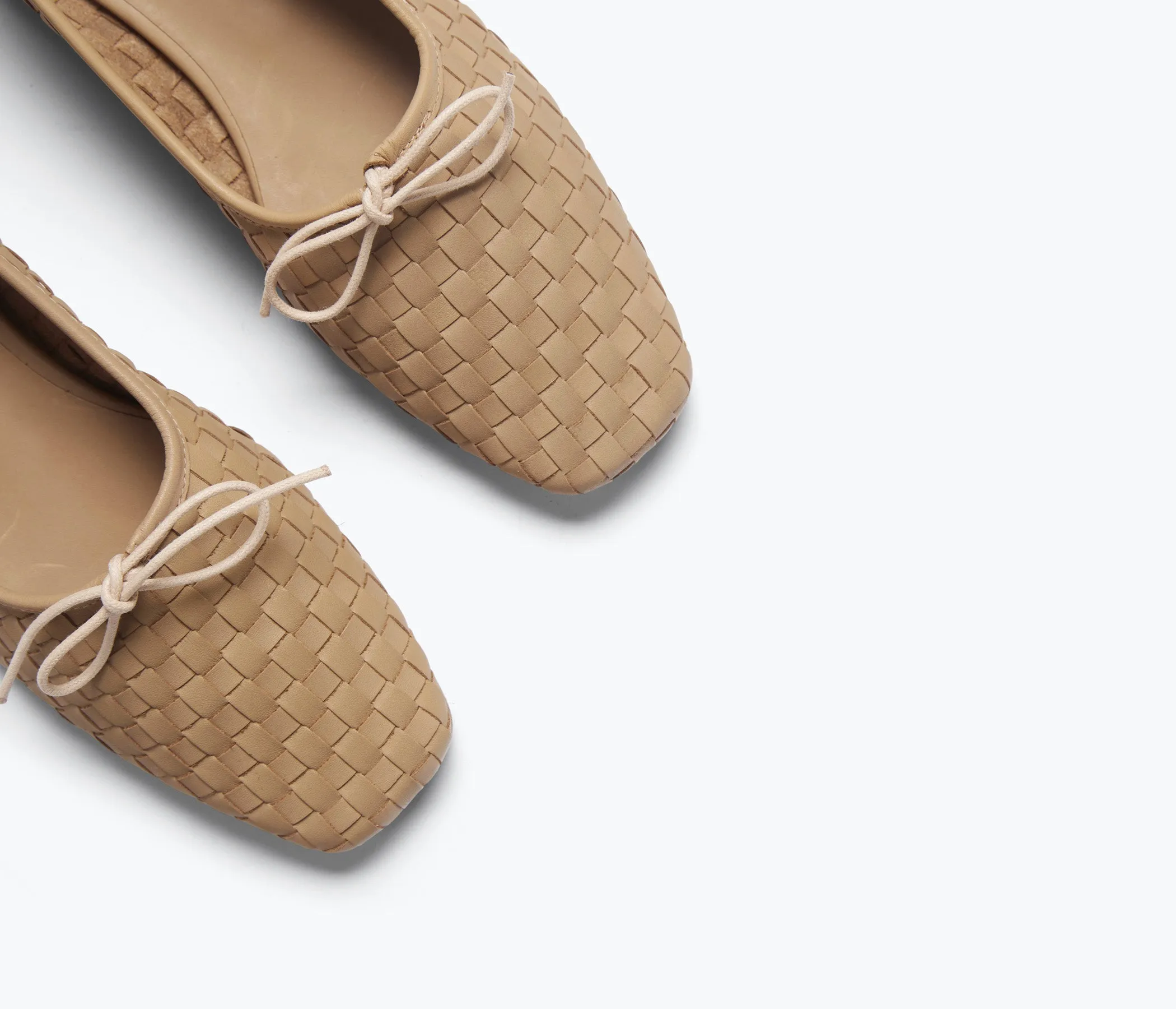 JADA SQUARE TOE BALLET FLAT All Matching