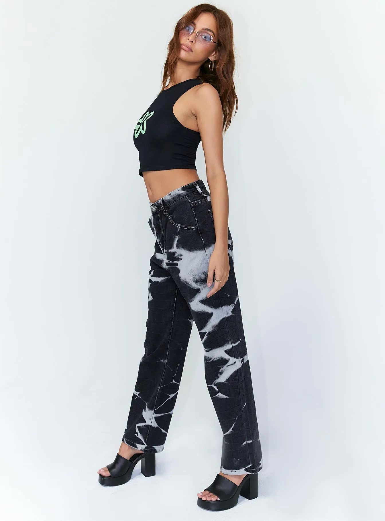 Winter Warmth Sustainable James Denim Jeans Black