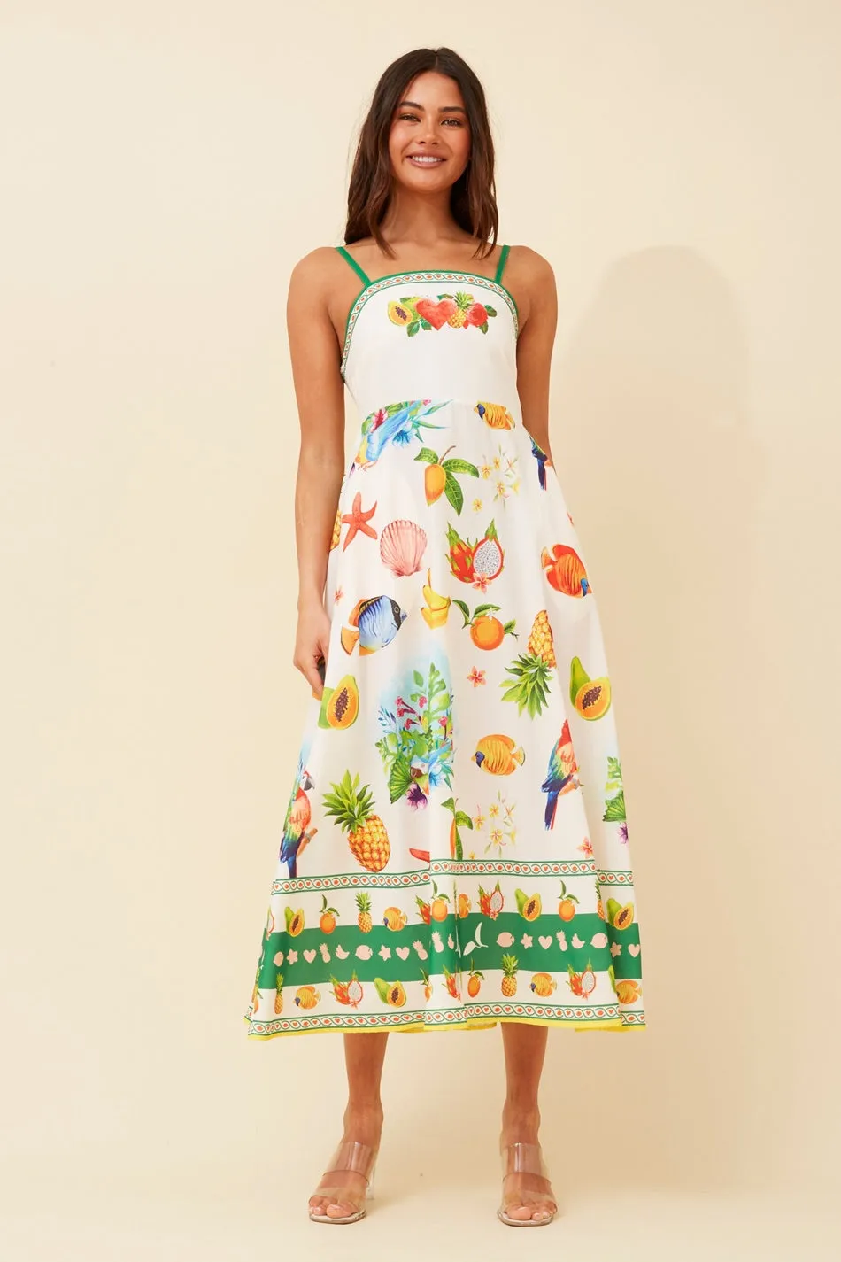 JAVAN WANDERLUST MIDI DRESS Korean Mood