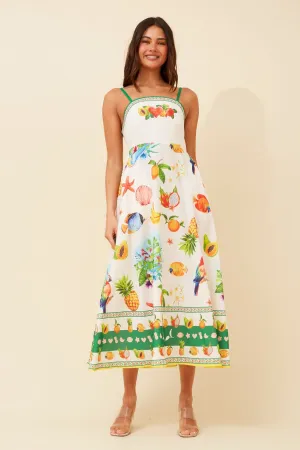 JAVAN WANDERLUST MIDI DRESS Korean Mood