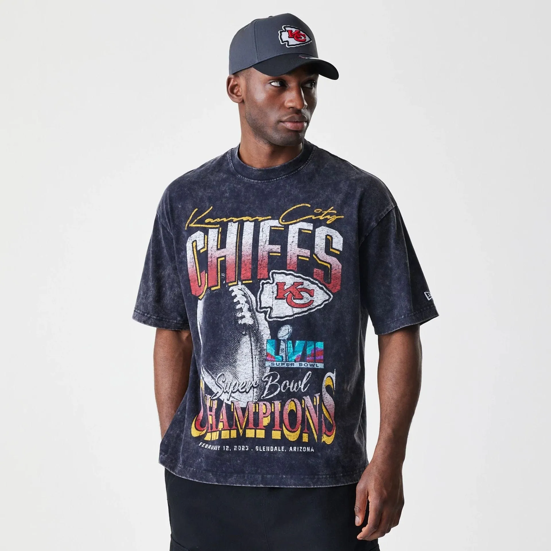 Kansas City Chiefs Sport Classic Black T-Shirt Basic Layering