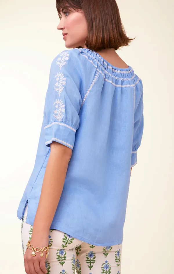 Layer Play Kella Linen Blouse