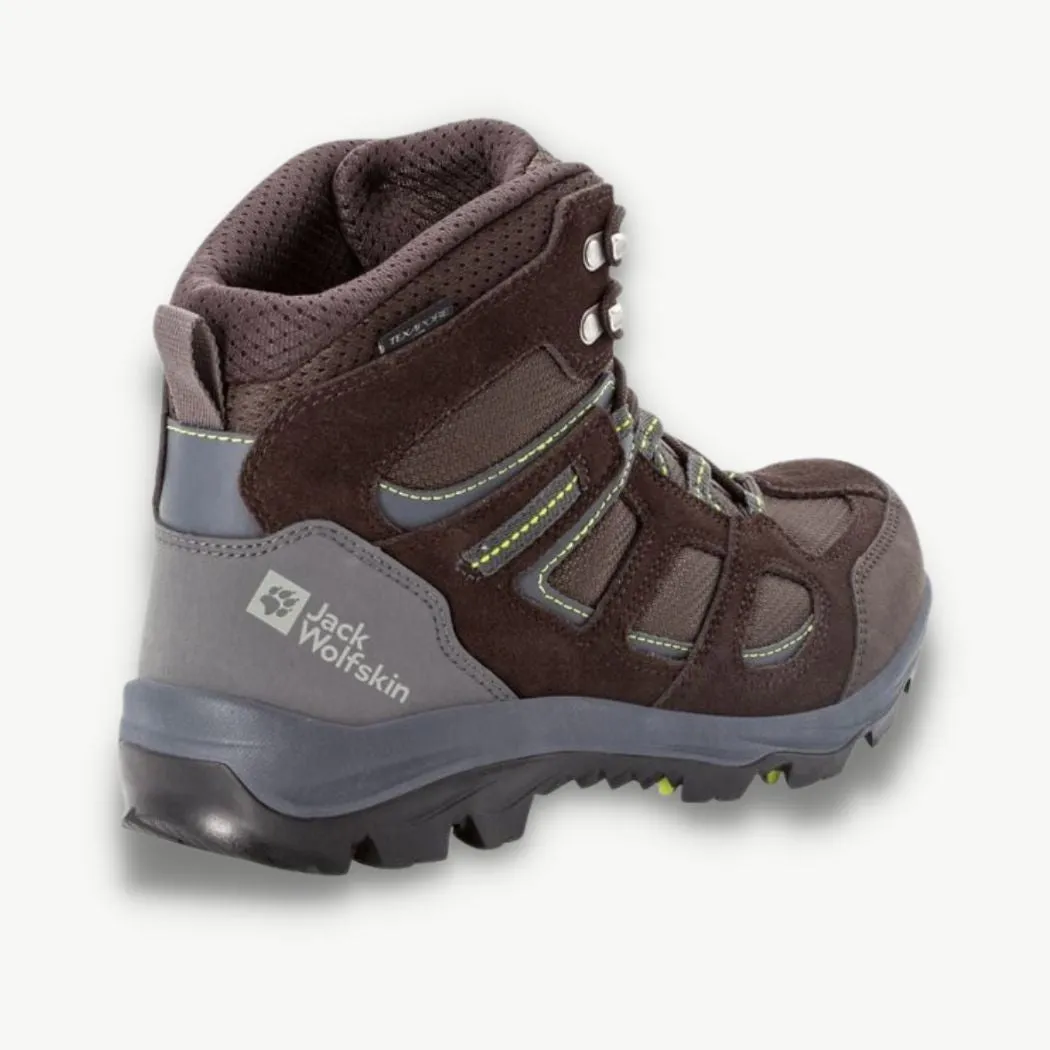 Customizable Shock Diffusing jack wolfskin Vojo 3 Texapore Mid Men's Waterproof Hiking Shoes