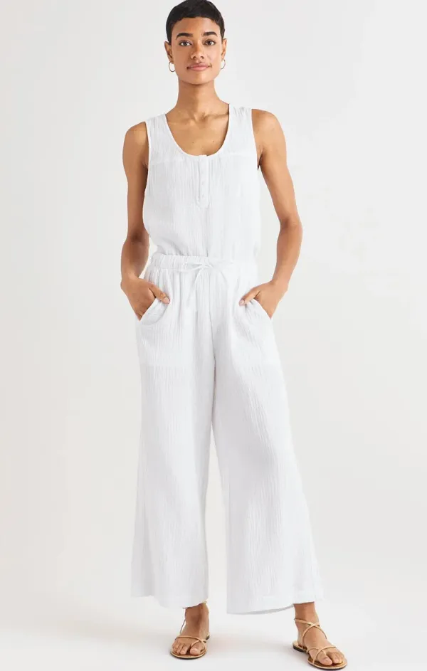 Kit Gauze Palazzo Pant Machine washable