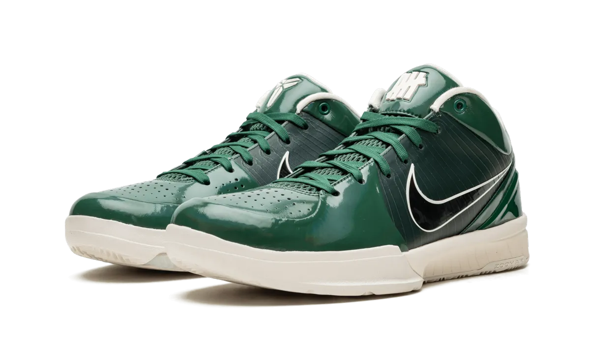 anti - odor shoes Kobe 4 Protro UNDFTD "Undefeated - Milwaukee Bucks"