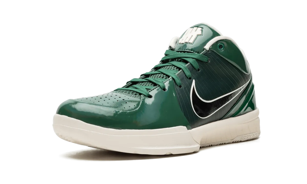 Kobe 4 Protro UNDFTD "Undefeated - Milwaukee Bucks" TPU plate