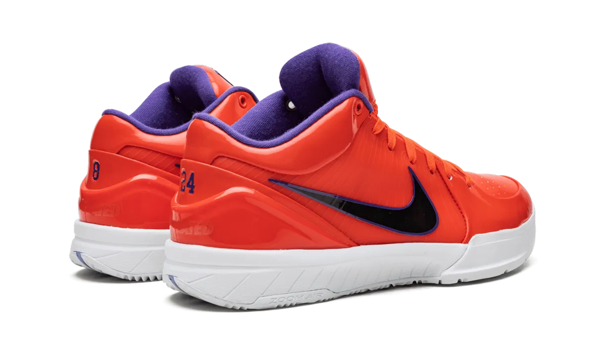 Kobe 4 Protro UNDFTD "Undefeated - Phoenix Suns" Knit Fabric Construction