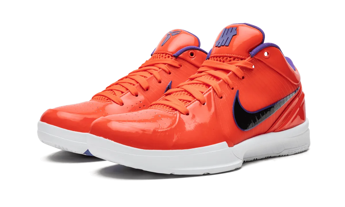 lightweight upper running shoes patterned running shoes Kobe 4 Protro UNDFTD "Undefeated - Phoenix Suns"