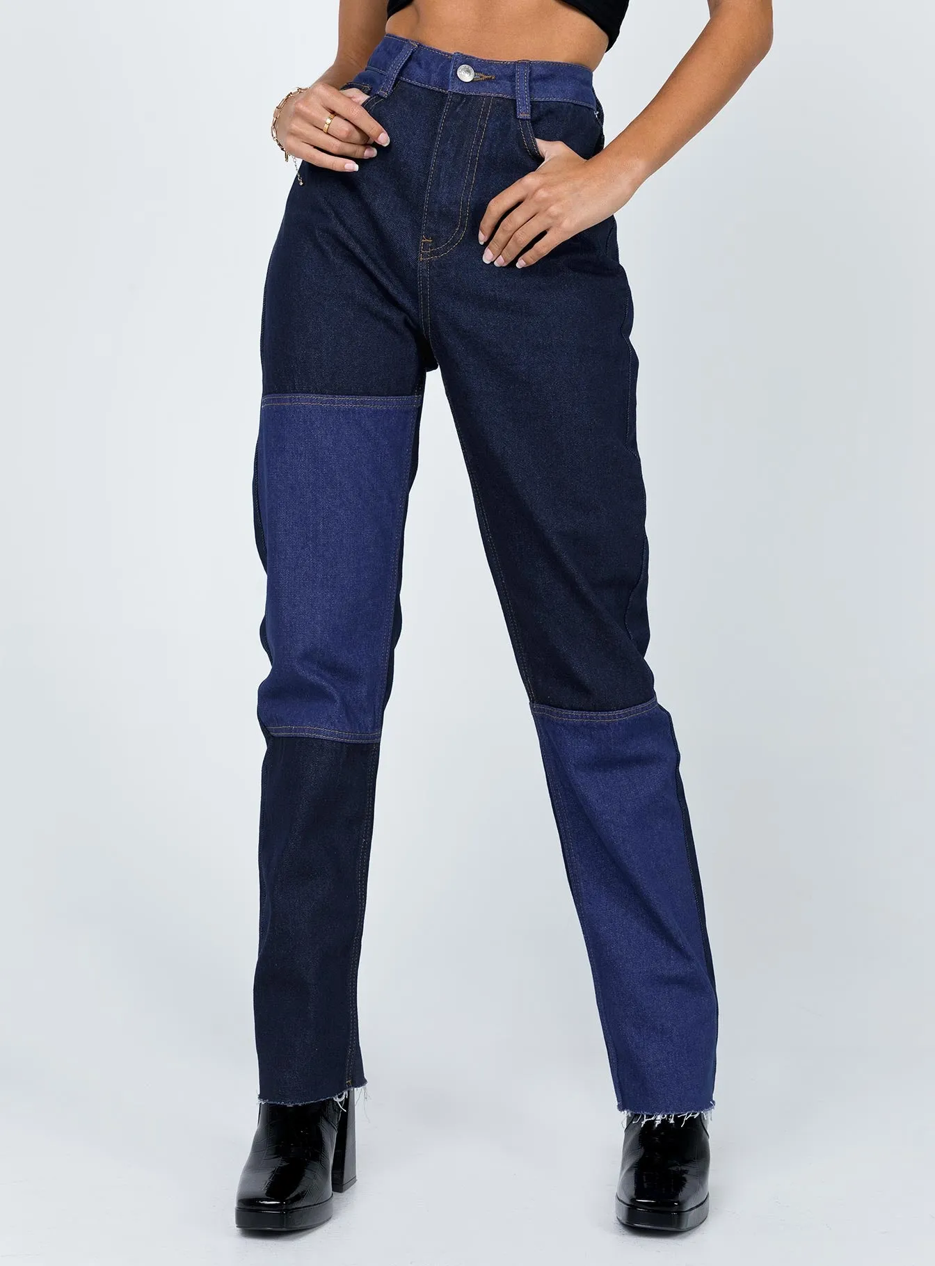 Stretch Comfort Kyah Denim Jeans Dark Wash