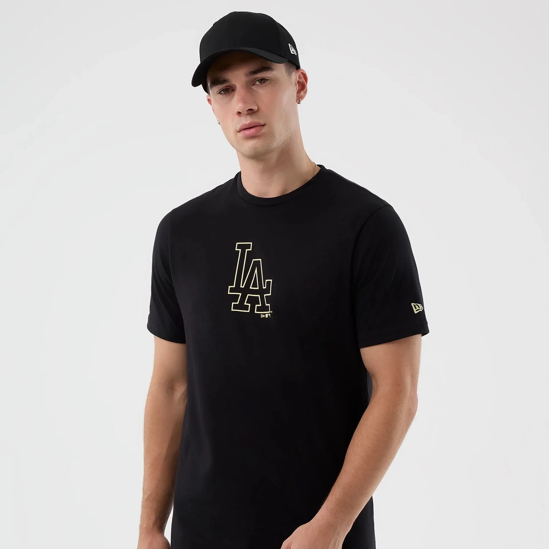 Ultra Soft Finish LA Dodgers MLB Back To School Black T-Shirt