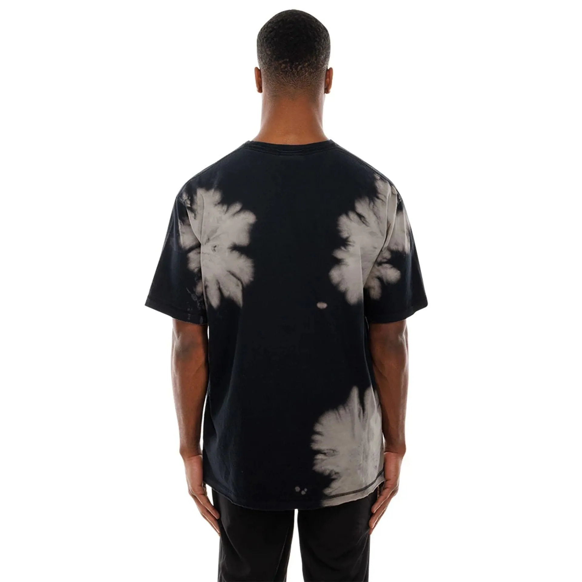 Breathable Style Casual Appeal LA Dodgers MLB Bleach Out Black T-Shirt