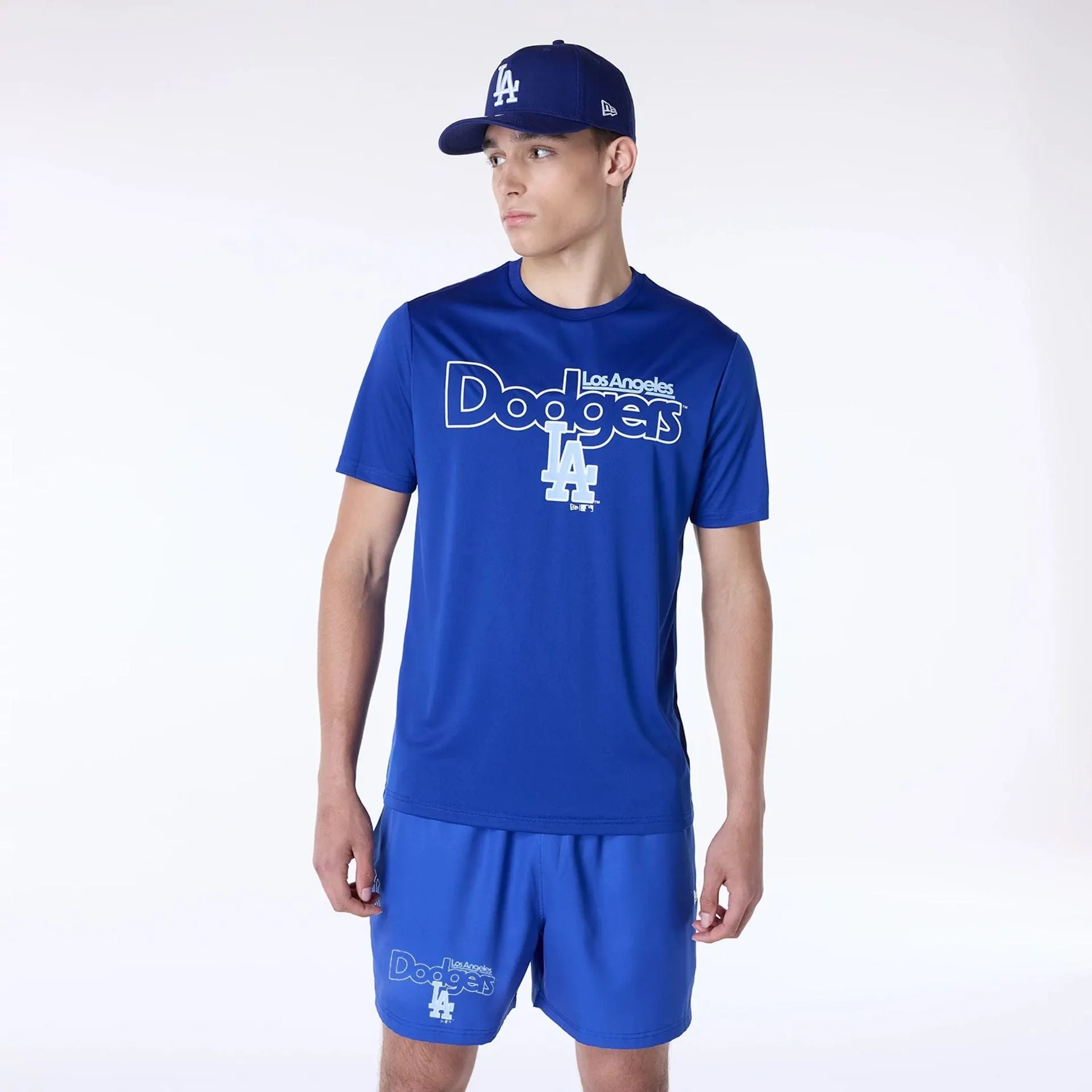High Durability Weave LA Dodgers MLB Essentials Blue T-Shirt