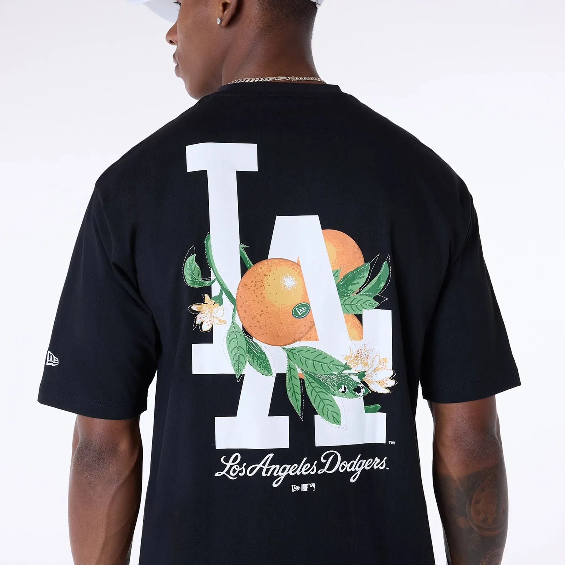LA Dodgers MLB Fruit Black T-Shirt Edgy NeutralTonesCollection