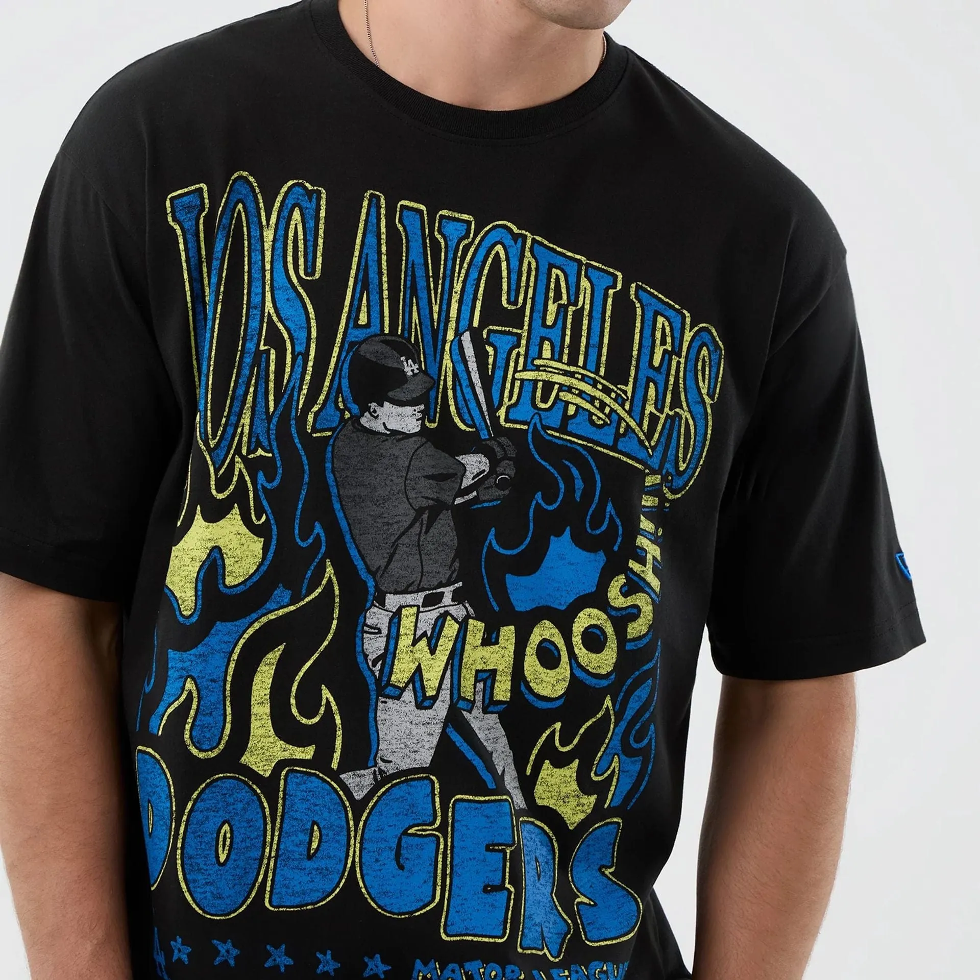 Active Outfit SeamlessConstruction LA Dodgers MLB Player Life Graphic Black T-Shirt