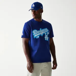Chilly Style Soft Waistband LA Dodgers OVO x MLB Dark Blue T-Shirt