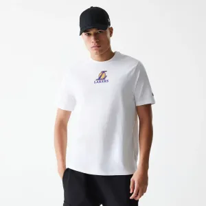 LA Lakers NBA Logo White T-Shirt Playful Design Breathable Fit Design
