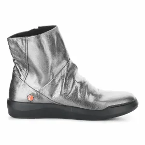 Run Errand Walk-Ready Shoes Softinos by Bos & Co Women's Bler550SOF Metallic Leather