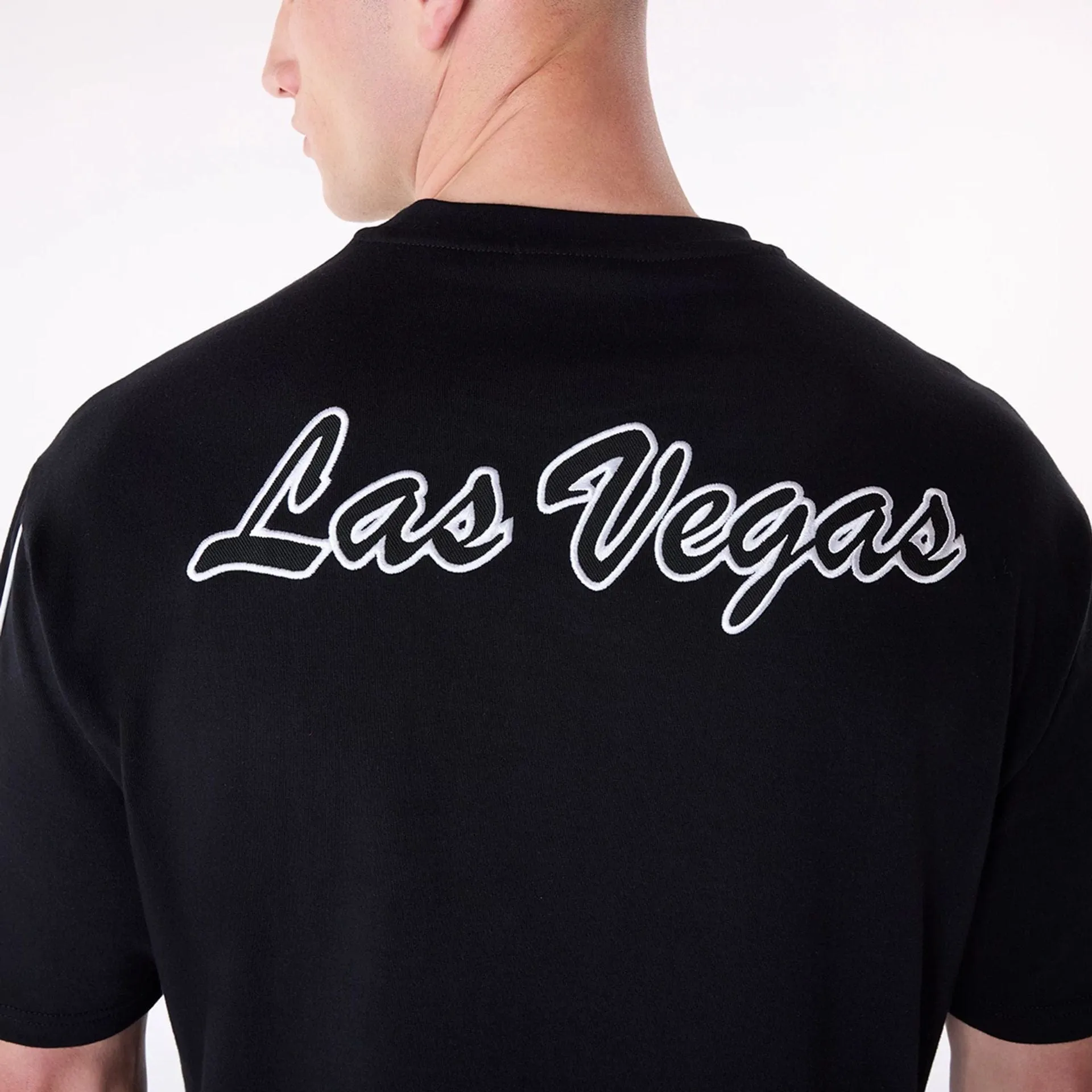 Las Vegas Raiders NFL Heritage Black Oversized T-Shirt Fashion Must-Have