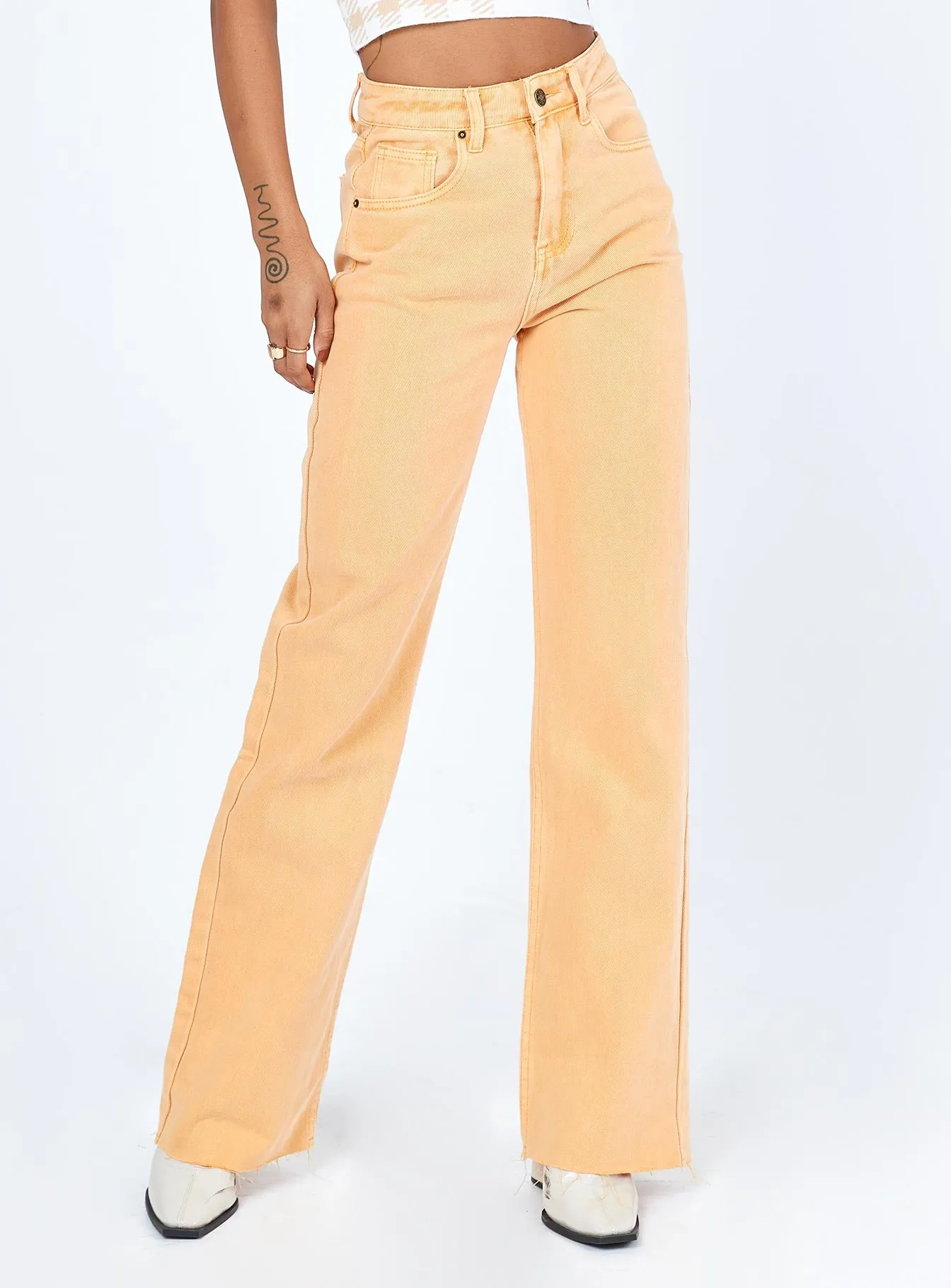 Travel Light Carter Denim Jeans Orange