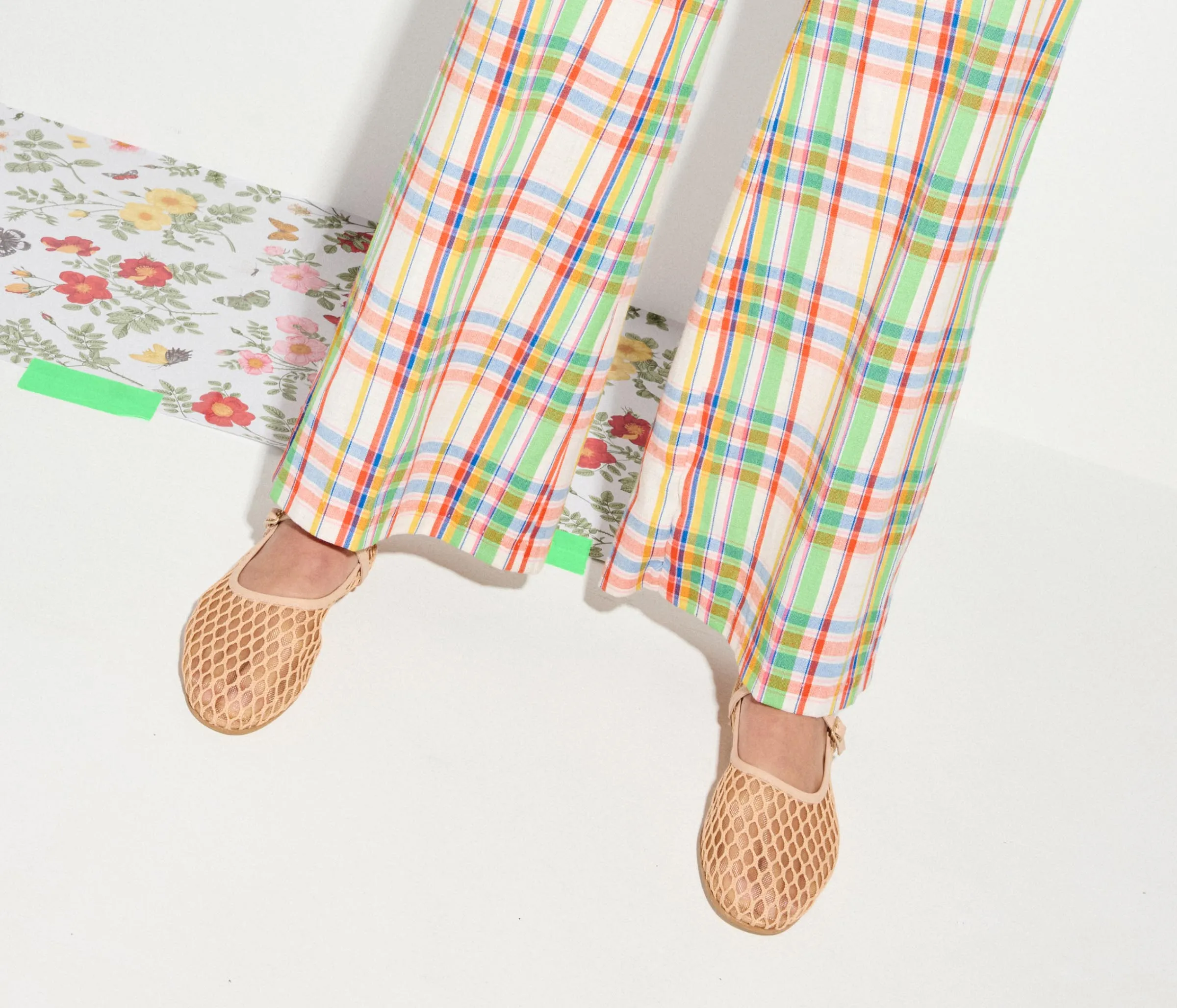 Flexible Outsole LAUREL FISHNET MARY JANE