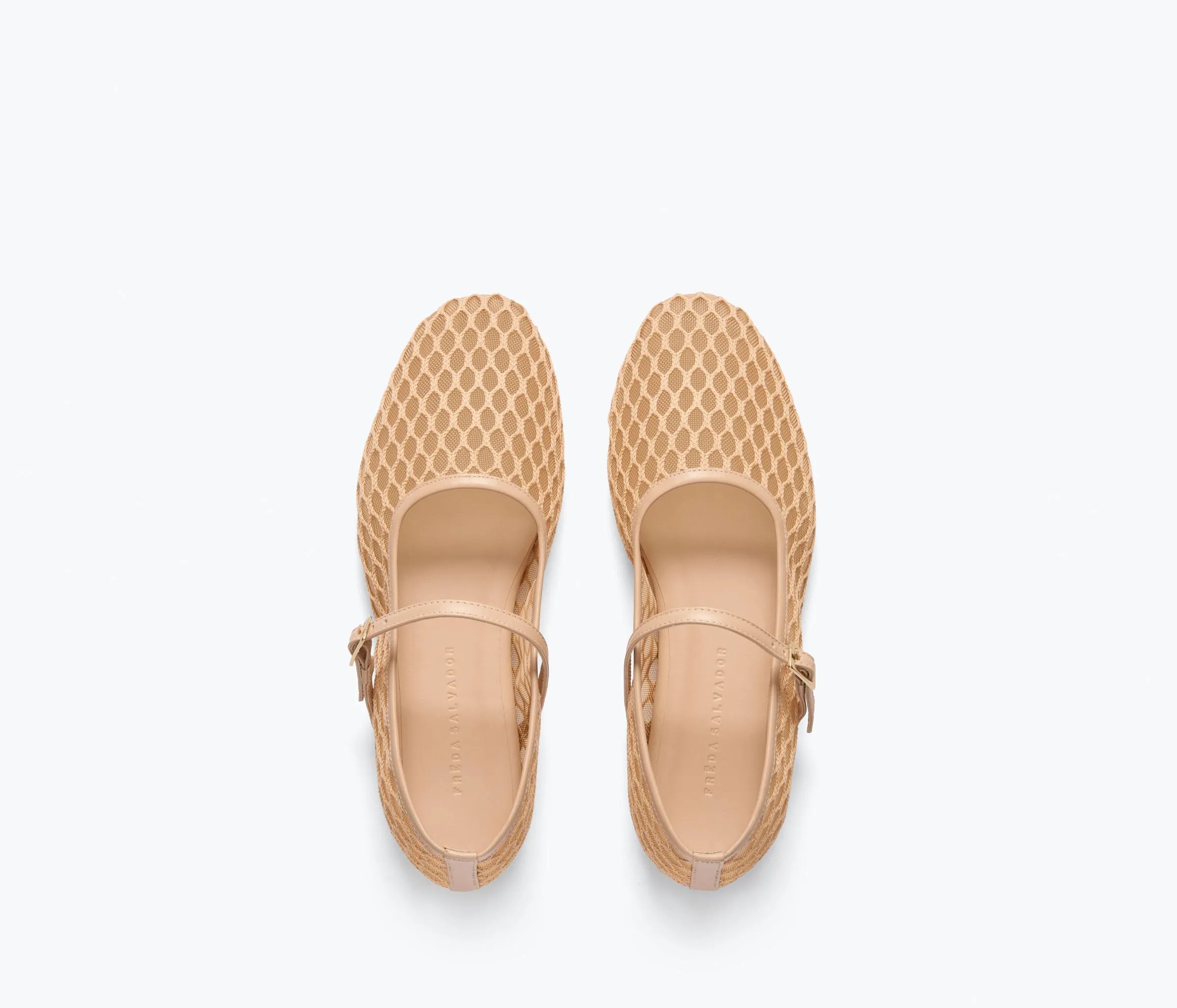 LAUREL FISHNET MARY JANE Low Top Design Simple Form