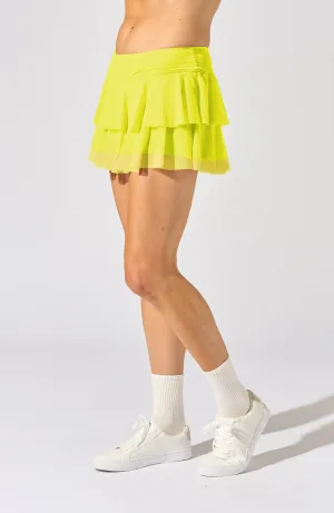 Refined Sophistication Timeless Trend Layer Cake Tennis Skirt