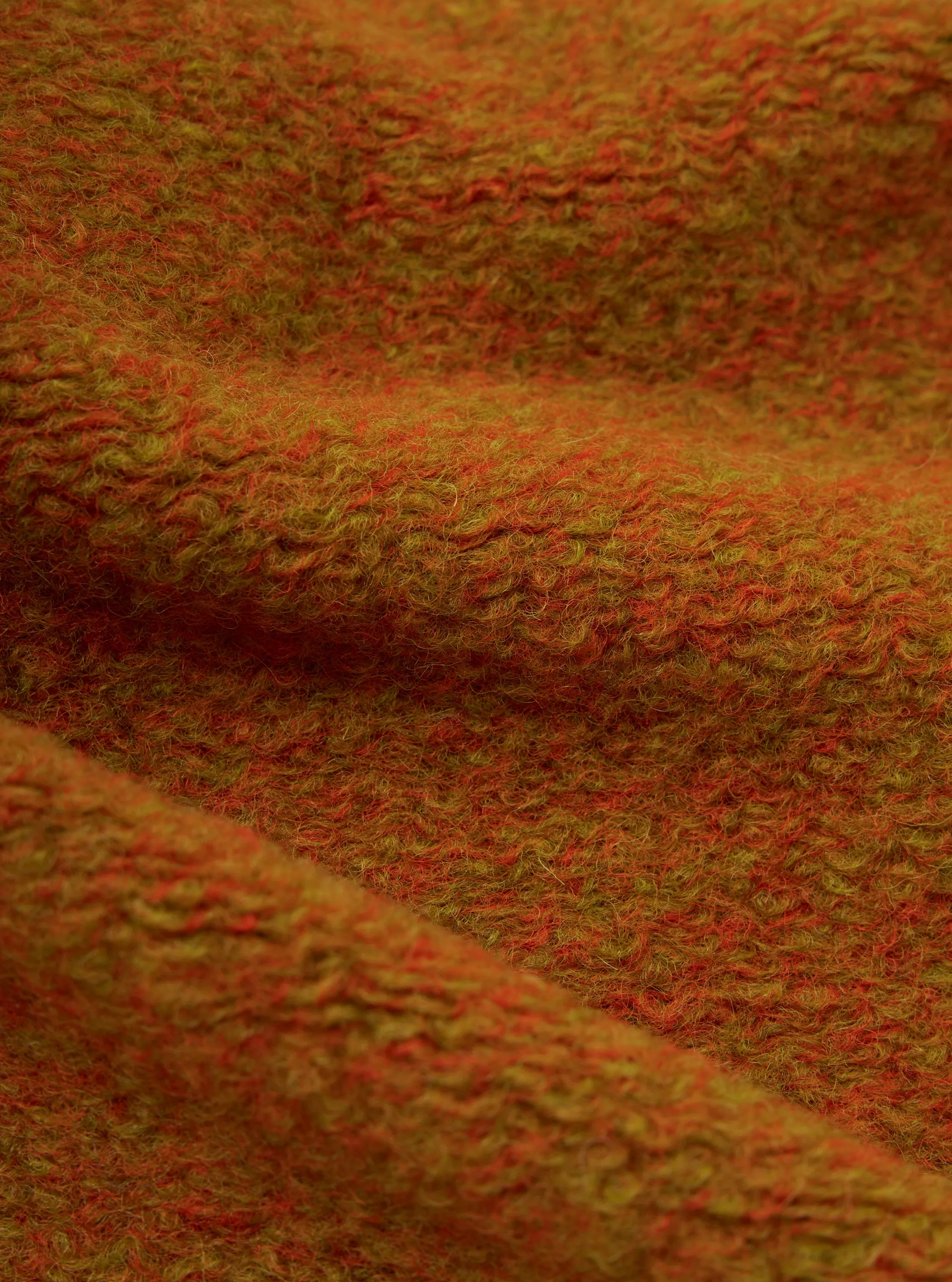 Park Days Breathable Feel Orange Six Wool Fleece Climbing Gilet