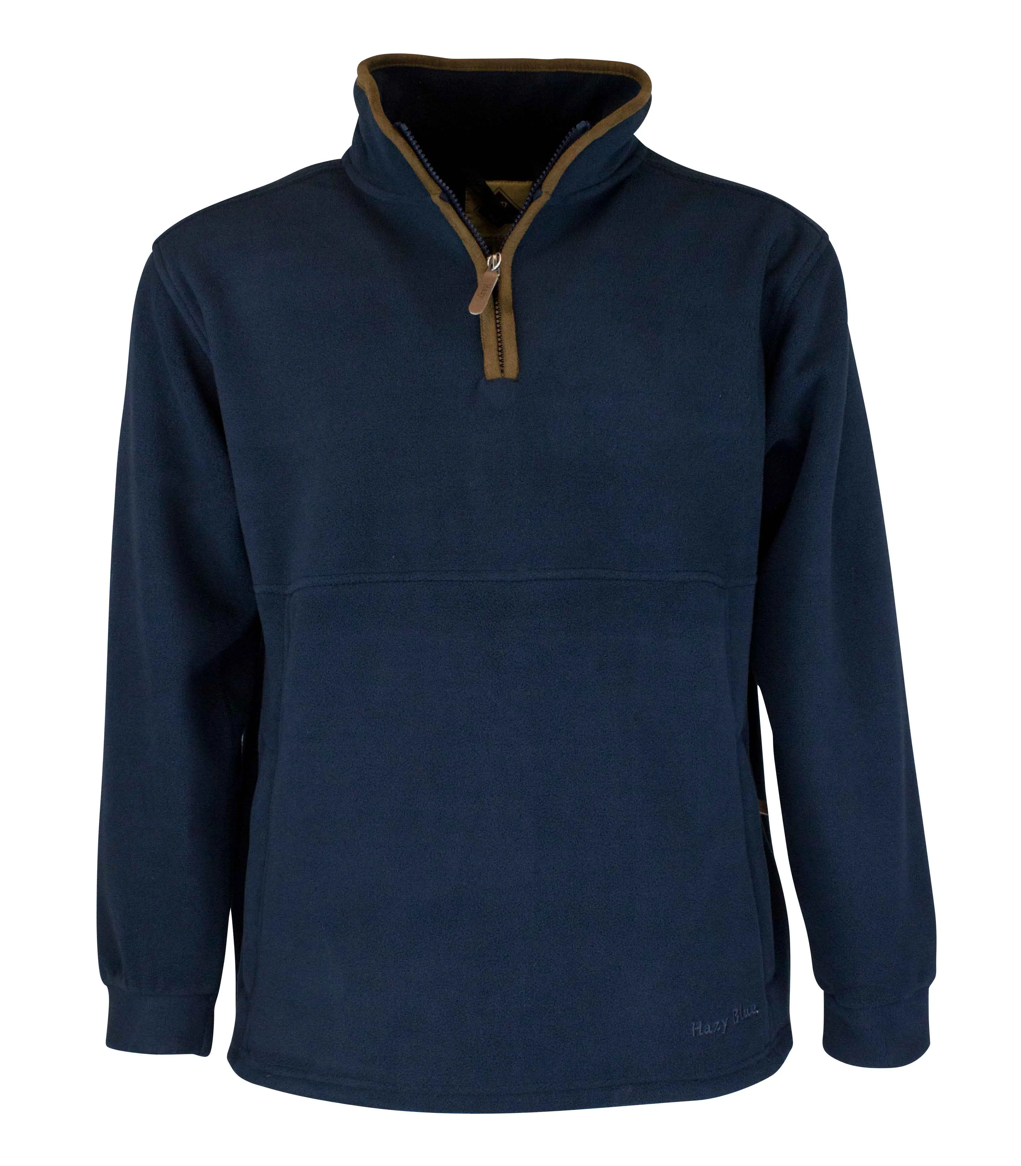 MF101 - Men's Half Zip Fleece - NAVY Neutral palette train station