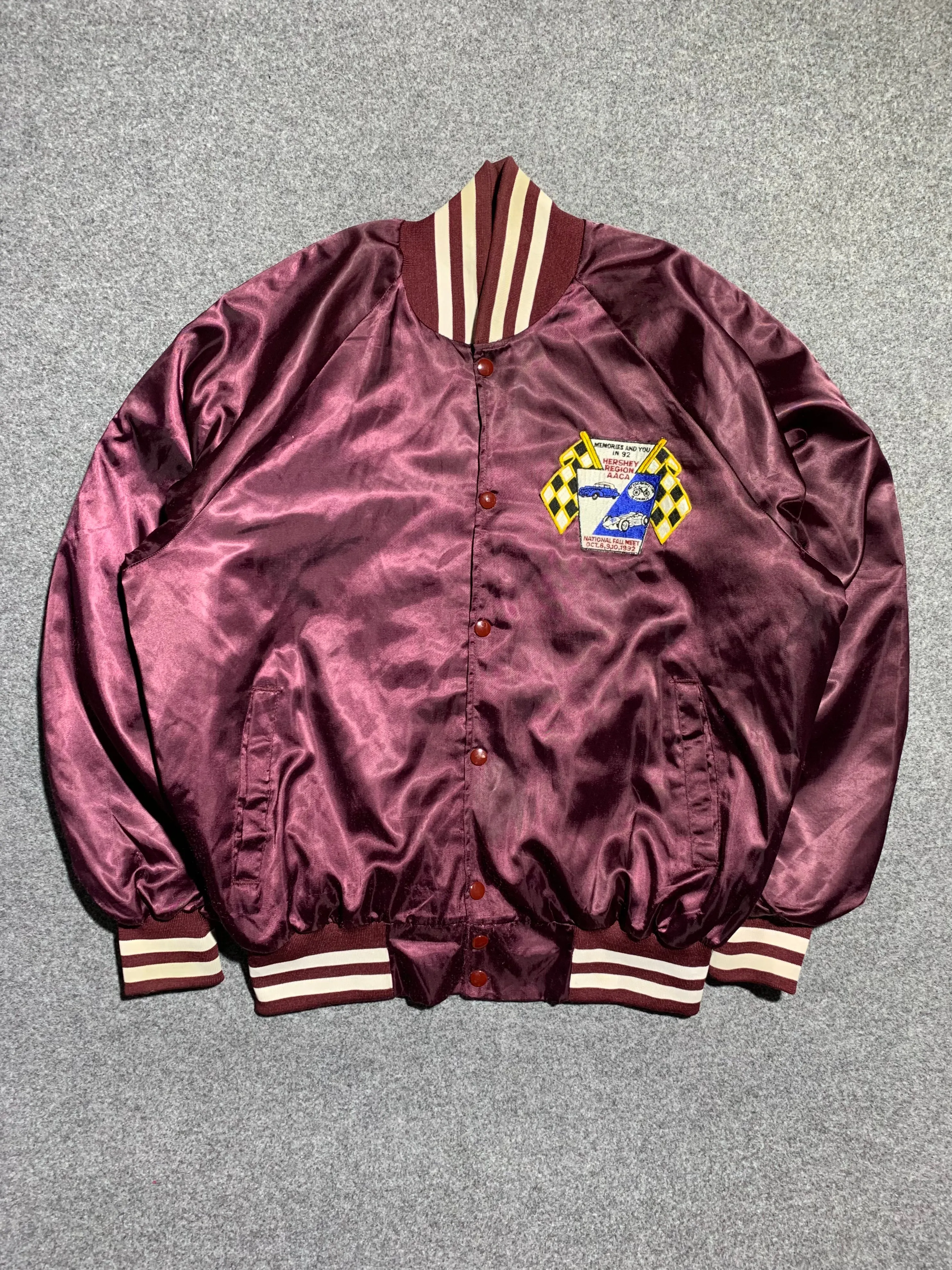 Ergonomic Tailoring 90s Bomber Jacket Made in USA (L)