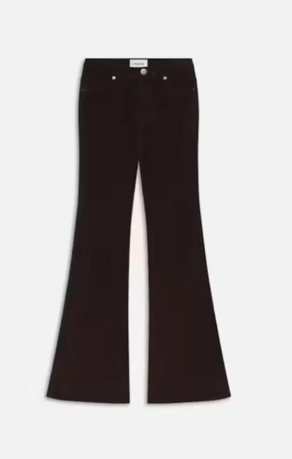 Supportive Waistband Le Easy Flare in Espresso