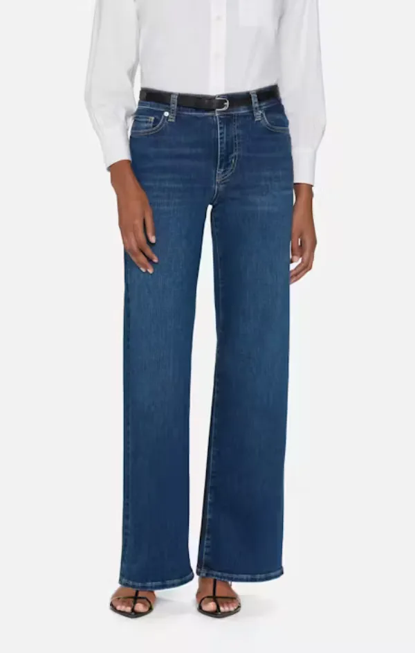 Flattering Look Indoor Comfort Le Slim Palazzo in Femma