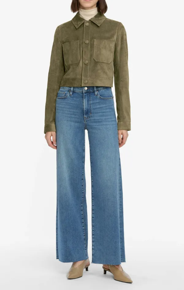 Le Slim Palazzo in Flip Raw After ComfortFit