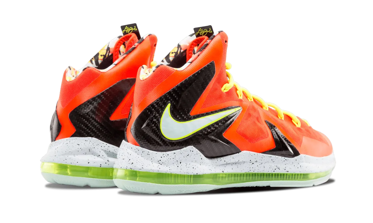 fast - paced running shoes Lebron 10 P.S Elite "Total Crimson"